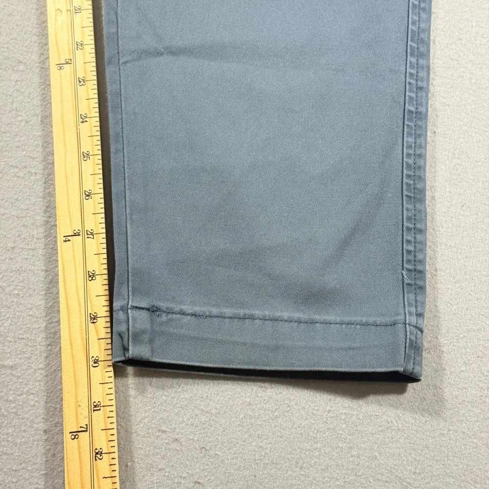 Levis XX Chino Standard Taper Pants Mens 36x32 Blue Grey Stretch 85226-0063 NWT